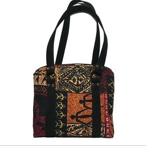 Designs By Rebekah Ethnic Print Handcrafted Bag